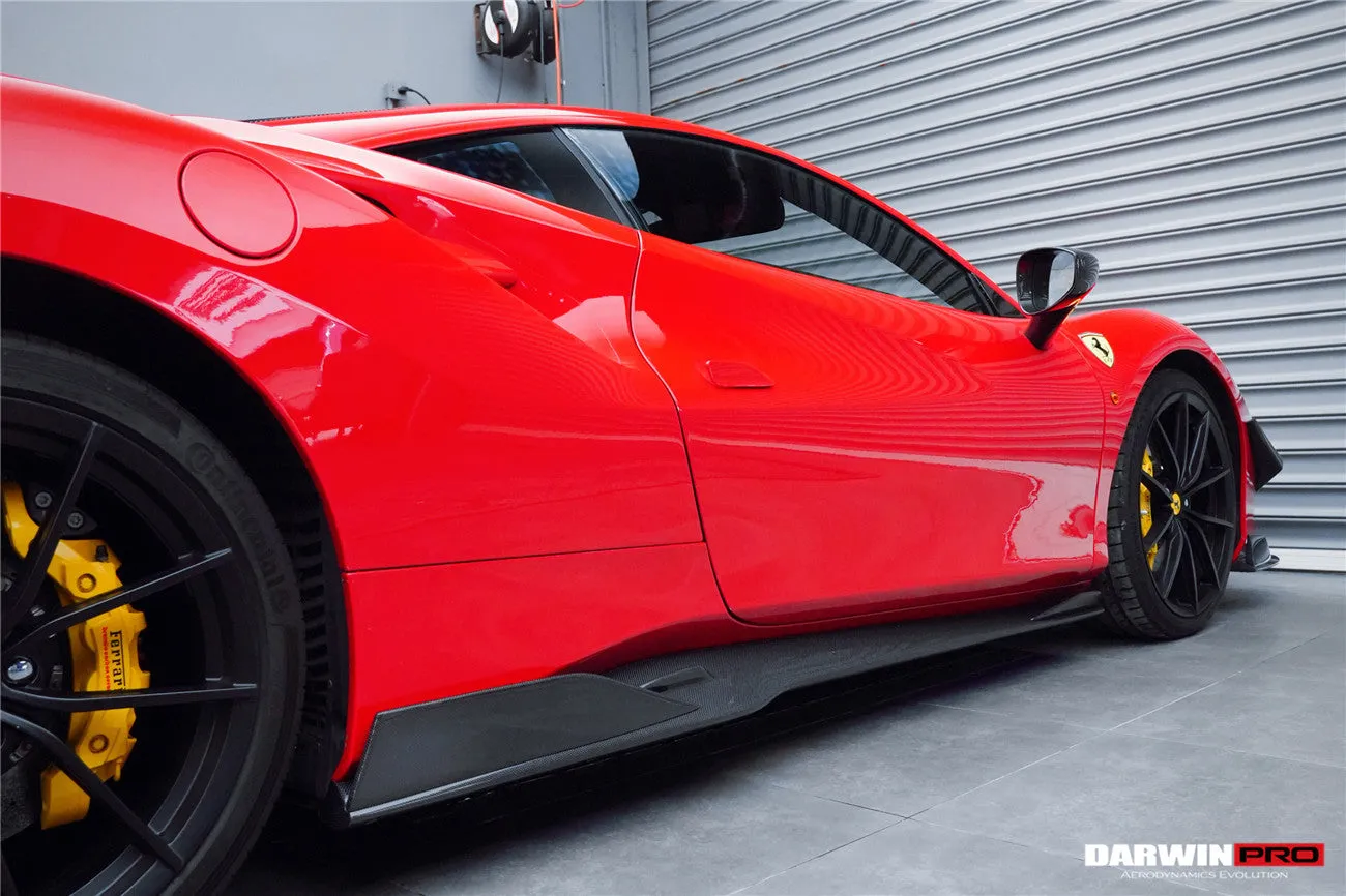 2015-2020 Ferrari 488 GTB & Spider iMP-Performance Carbon Fiber Side Skirts Under Board