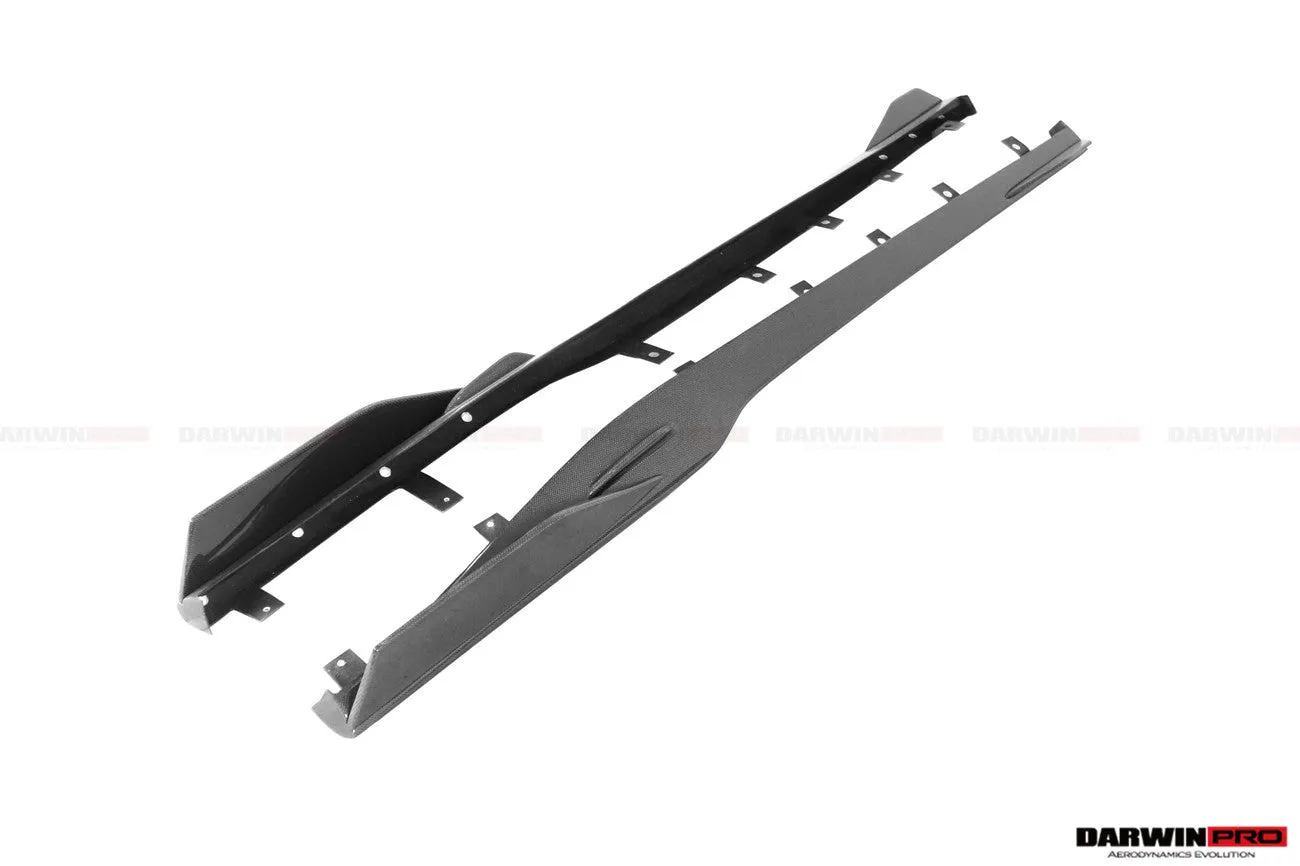 2015-2020 Ferrari 488 GTB & Spider iMP-Performance Carbon Fiber Side Skirts Under Board