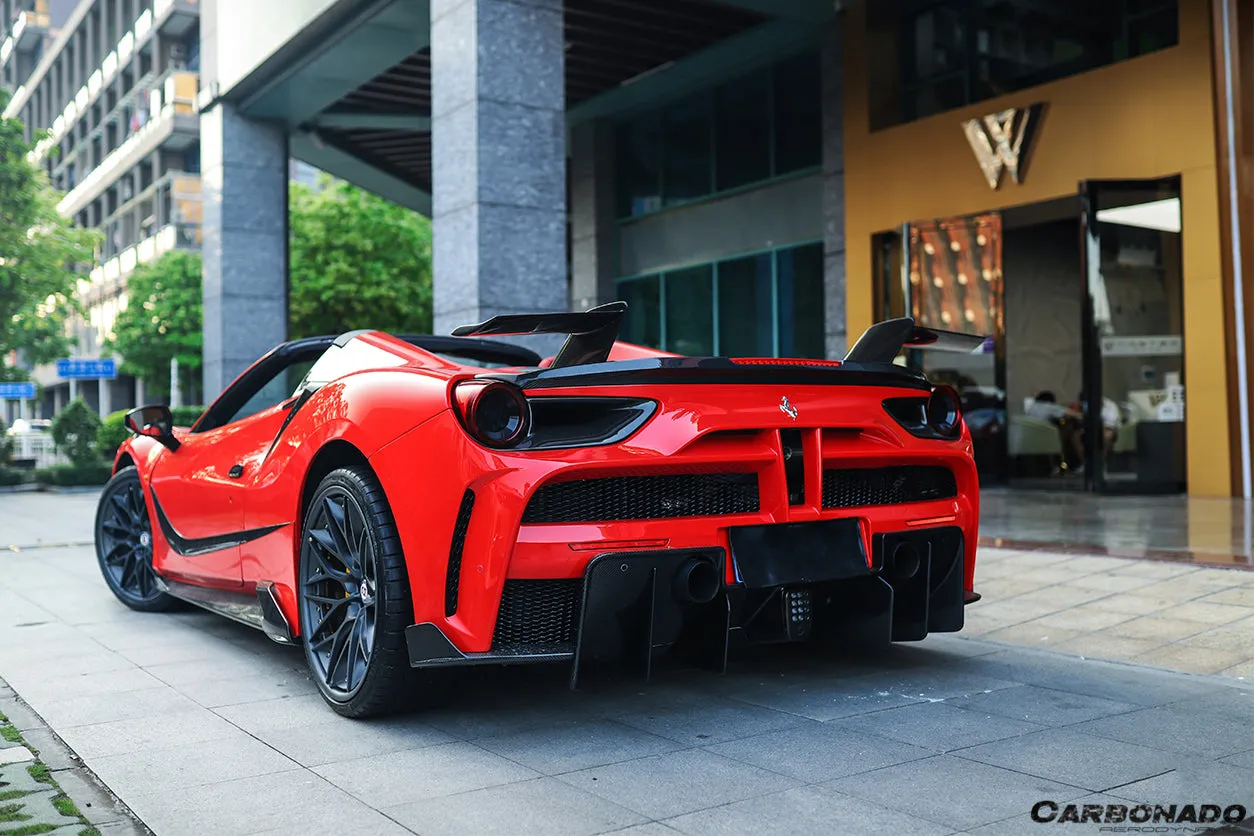 2015-2020 Ferrari 488 GTB & Spider MSY Style Side Skirts