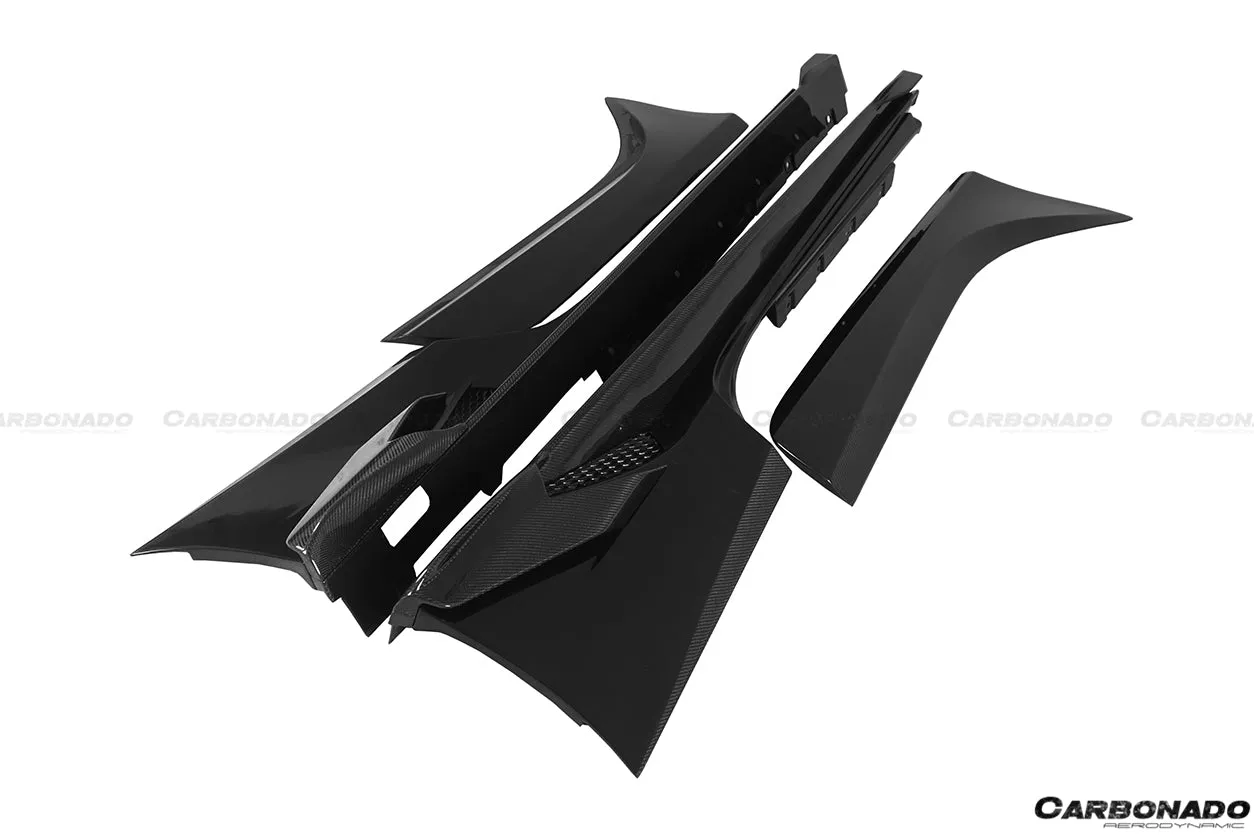 2015-2020 Ferrari 488 GTB & Spider MSY Style Side Skirts