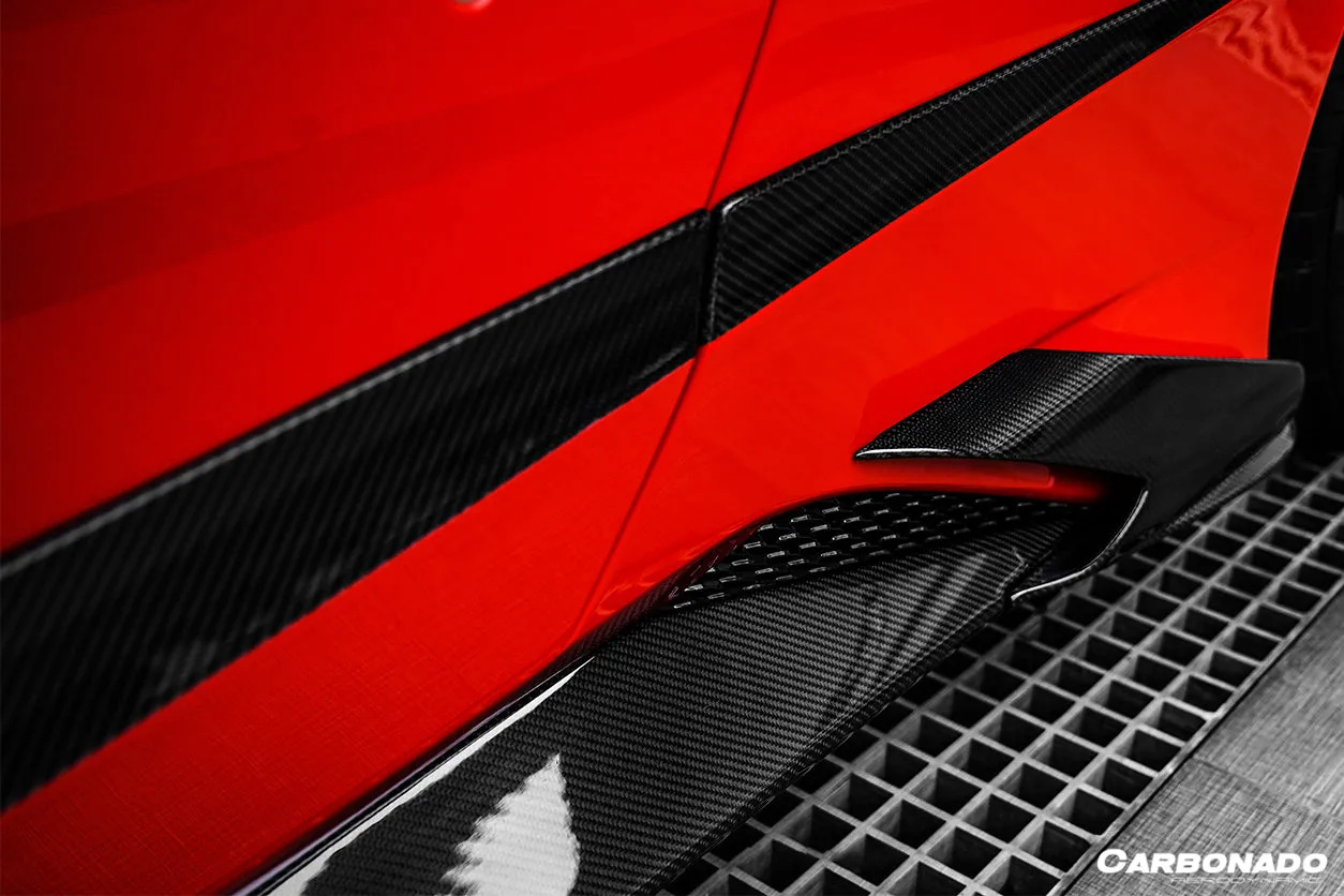 2015-2020 Ferrari 488 GTB & Spider MSY Style Side Skirts