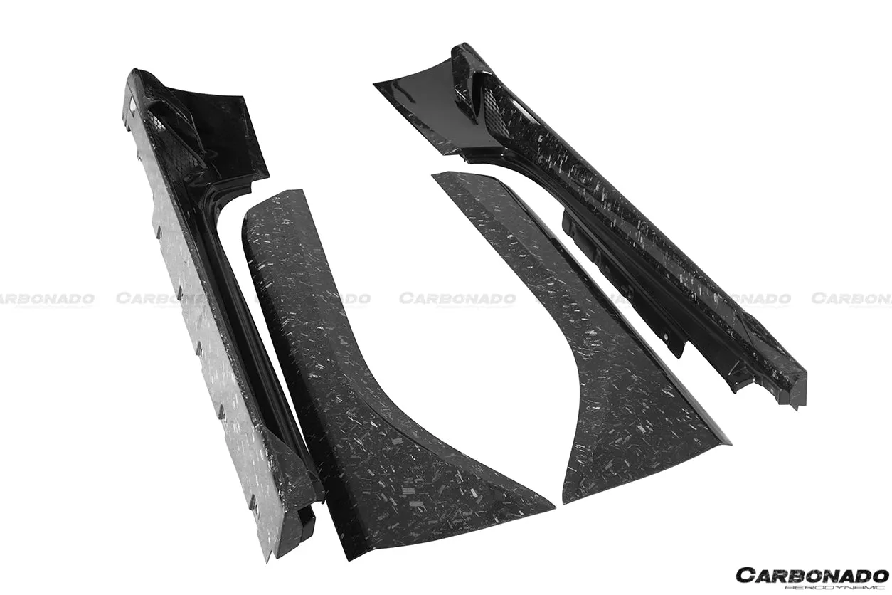 2015-2020 Ferrari 488 GTB & Spider MSY Style Side Skirts
