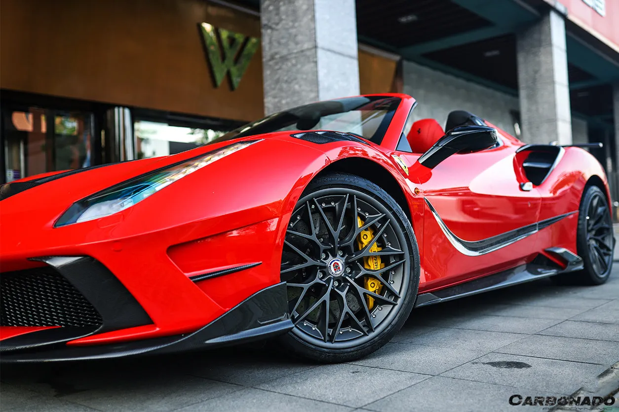 2015-2020 Ferrari 488 GTB & Spider MSY Style Side Skirts