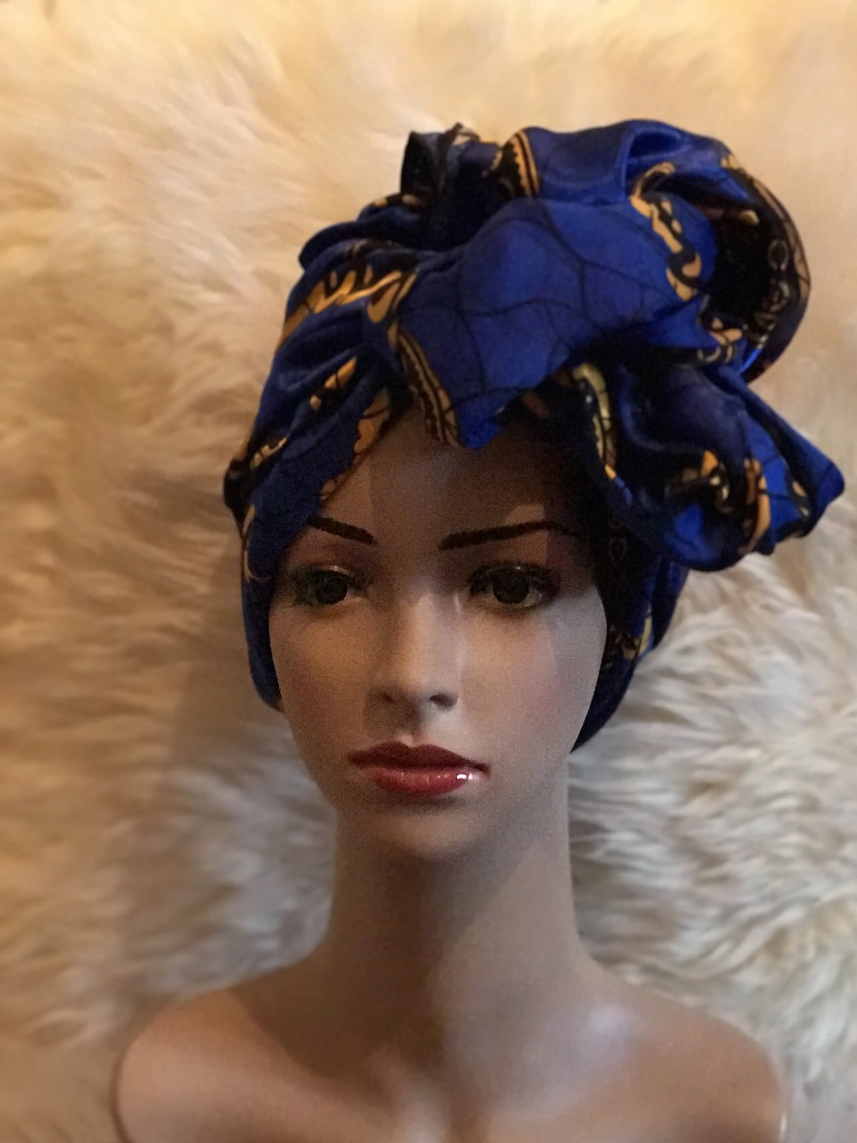 African Prints Silk Square Scarf Ankara cotton Scarves Shawl Hijab