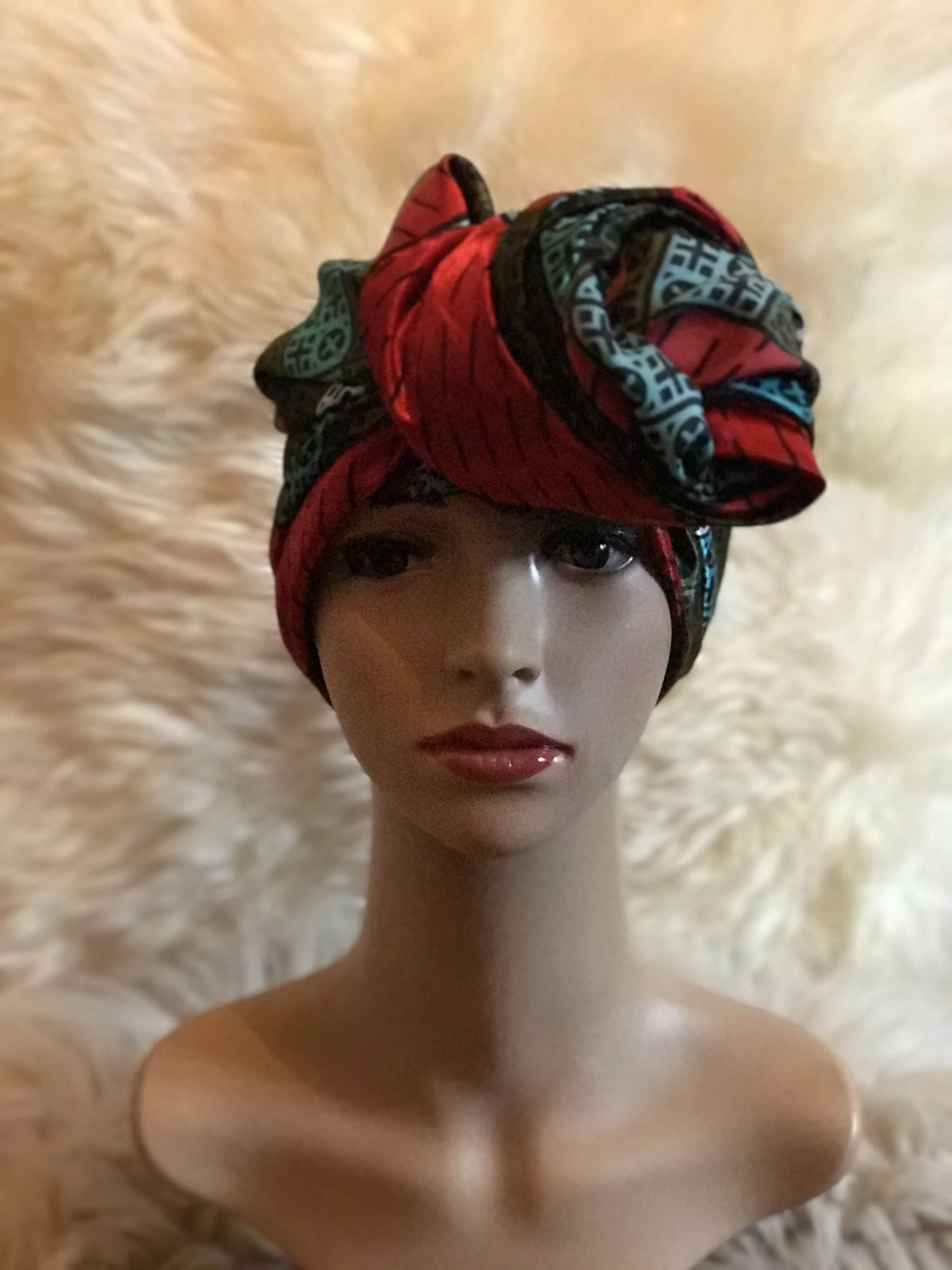 African Prints Silk Square Scarf Ankara cotton Scarves Shawl Hijab