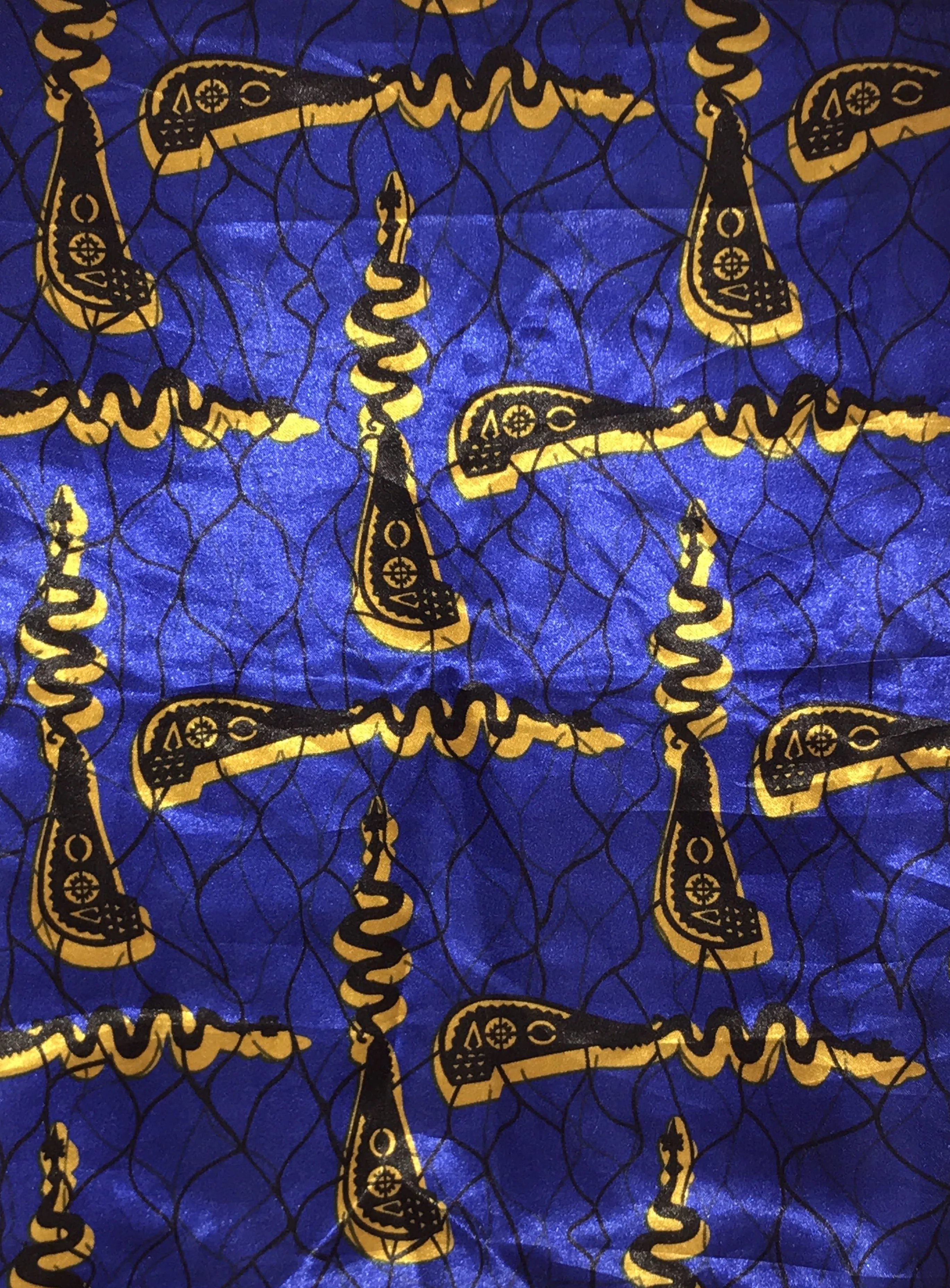 African Prints Silk Square Scarf Ankara cotton Scarves Shawl Hijab