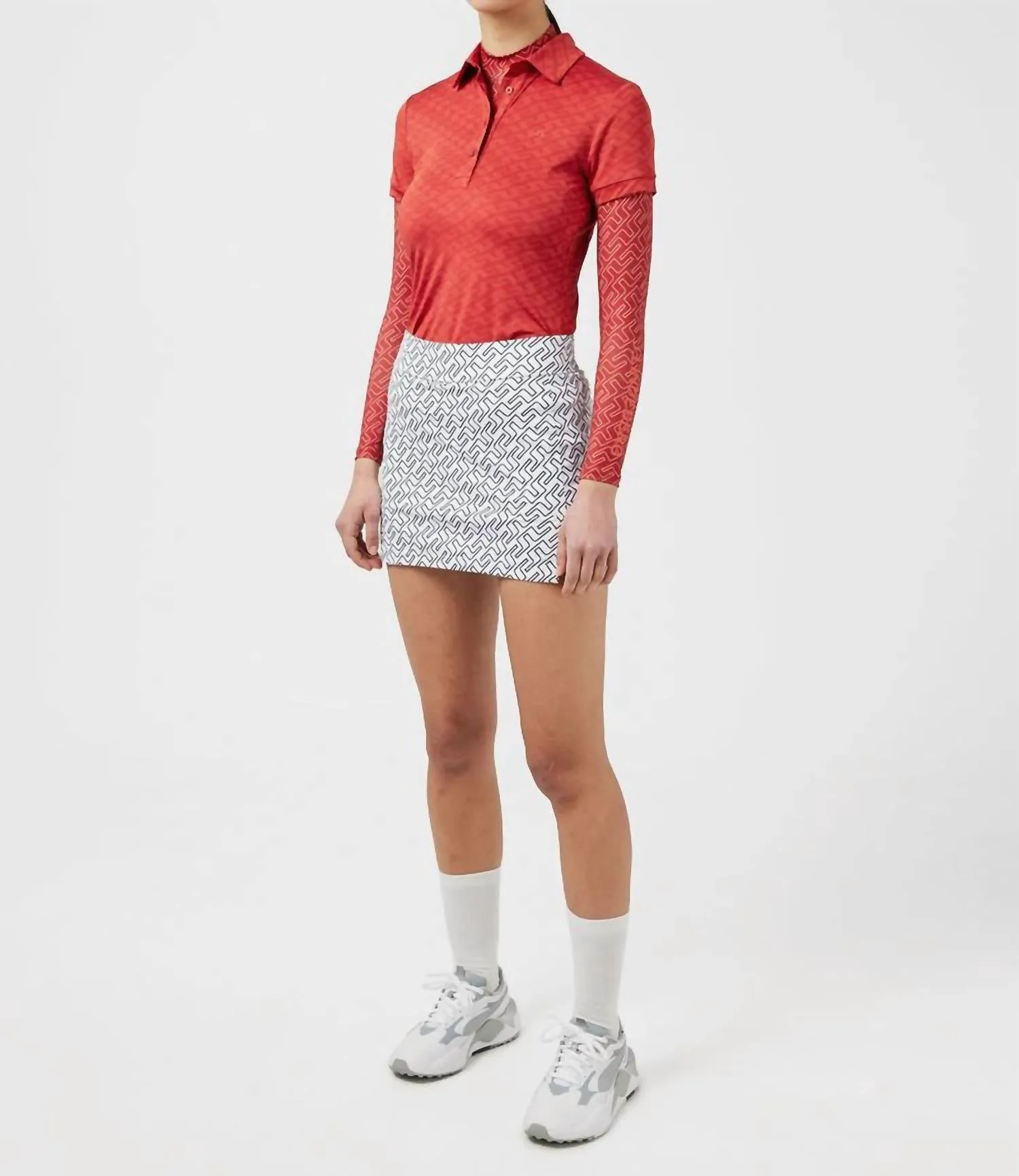 AMELIE MID PRINT SKIRT