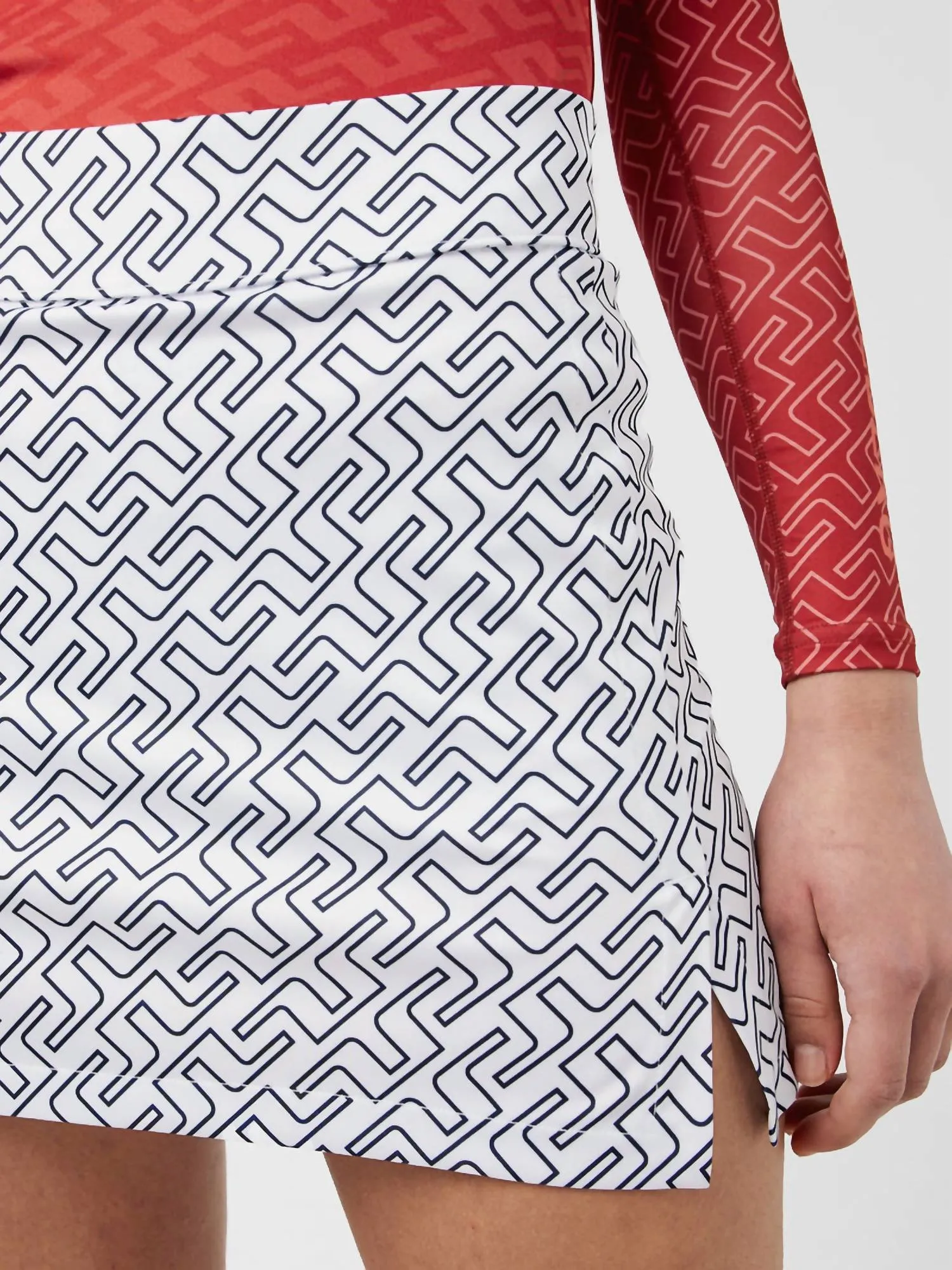 AMELIE MID PRINT SKIRT
