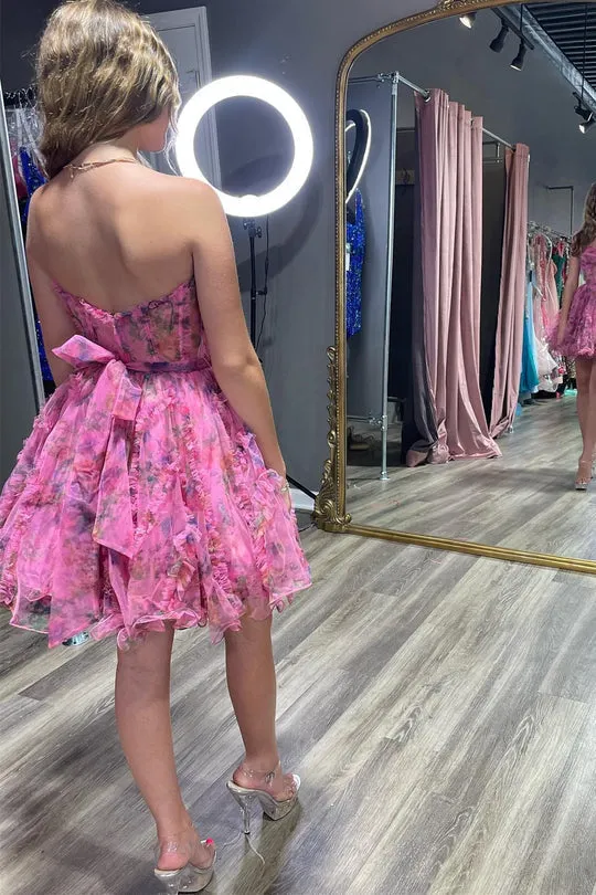 Ball Gown Sweetheart Cocktail Dresses Homecoming Dresses Off Shoulder