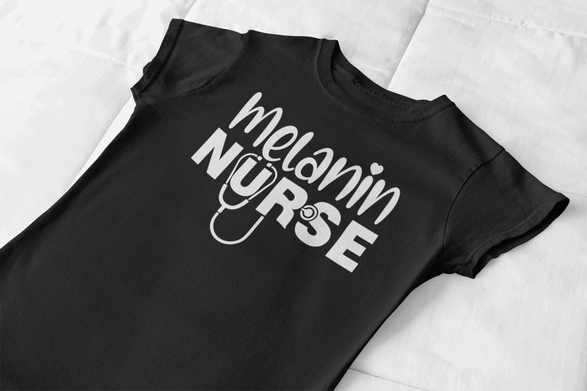 Black Nurse T-Shirt Melanin Nurse T-Shirt, black history month shirts