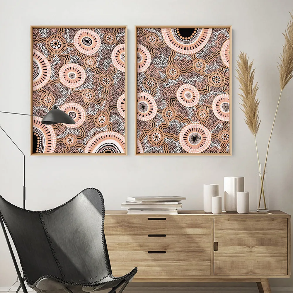 Connected Dreams I - Art Print by Leah Cummins