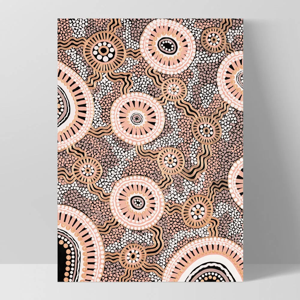Connected Dreams I - Art Print by Leah Cummins
