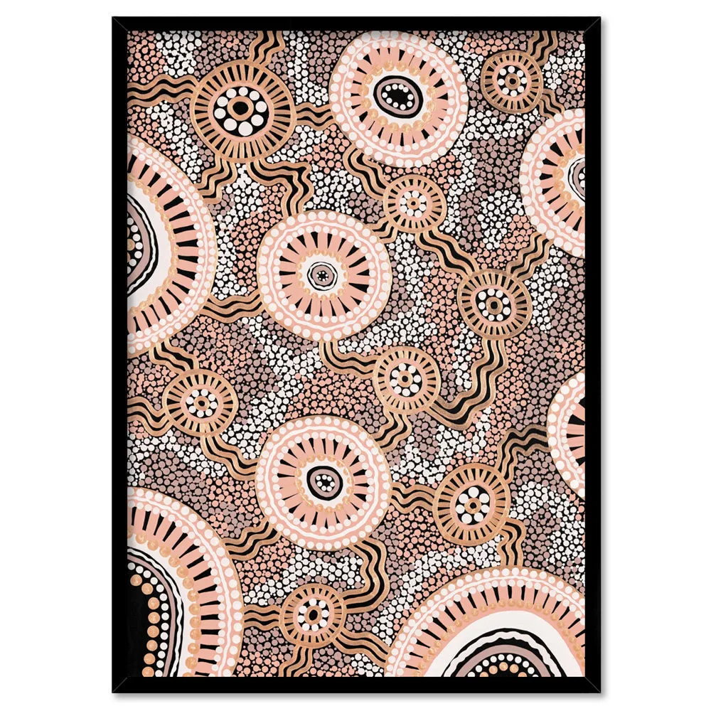 Connected Dreams I - Art Print by Leah Cummins