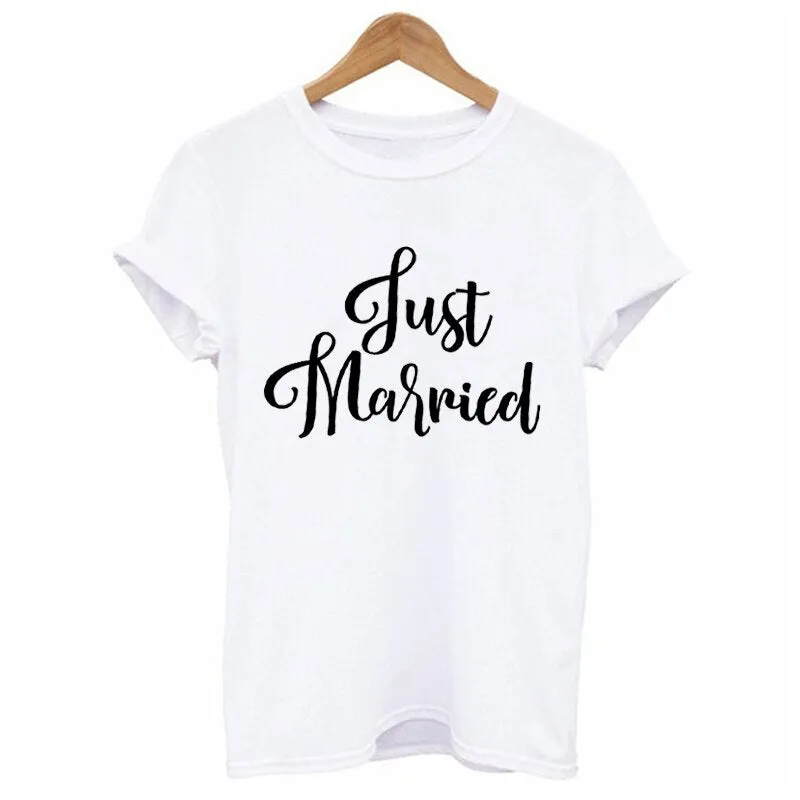 Couples Just Married Shirts