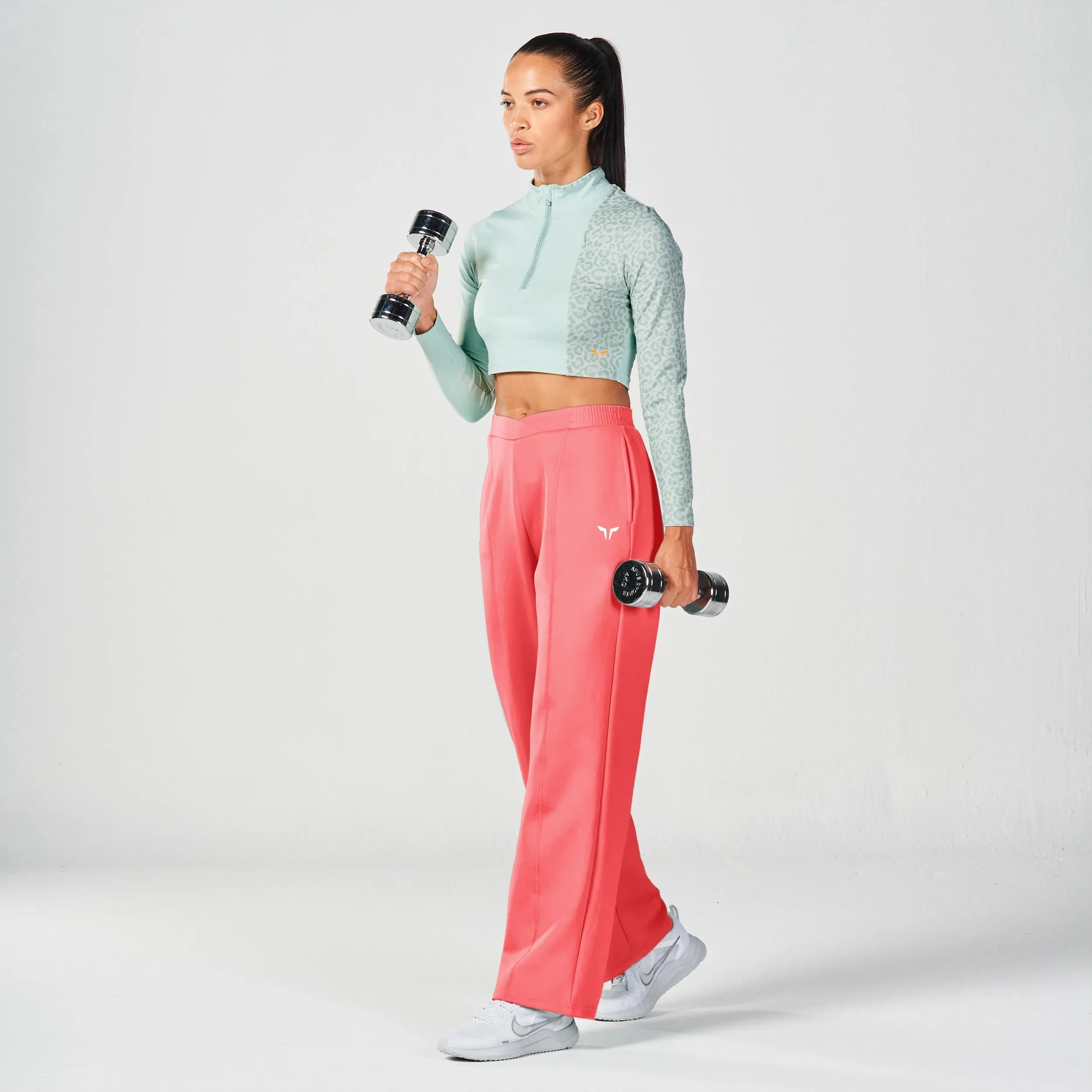 Crossover Straight Pants - Cayenne