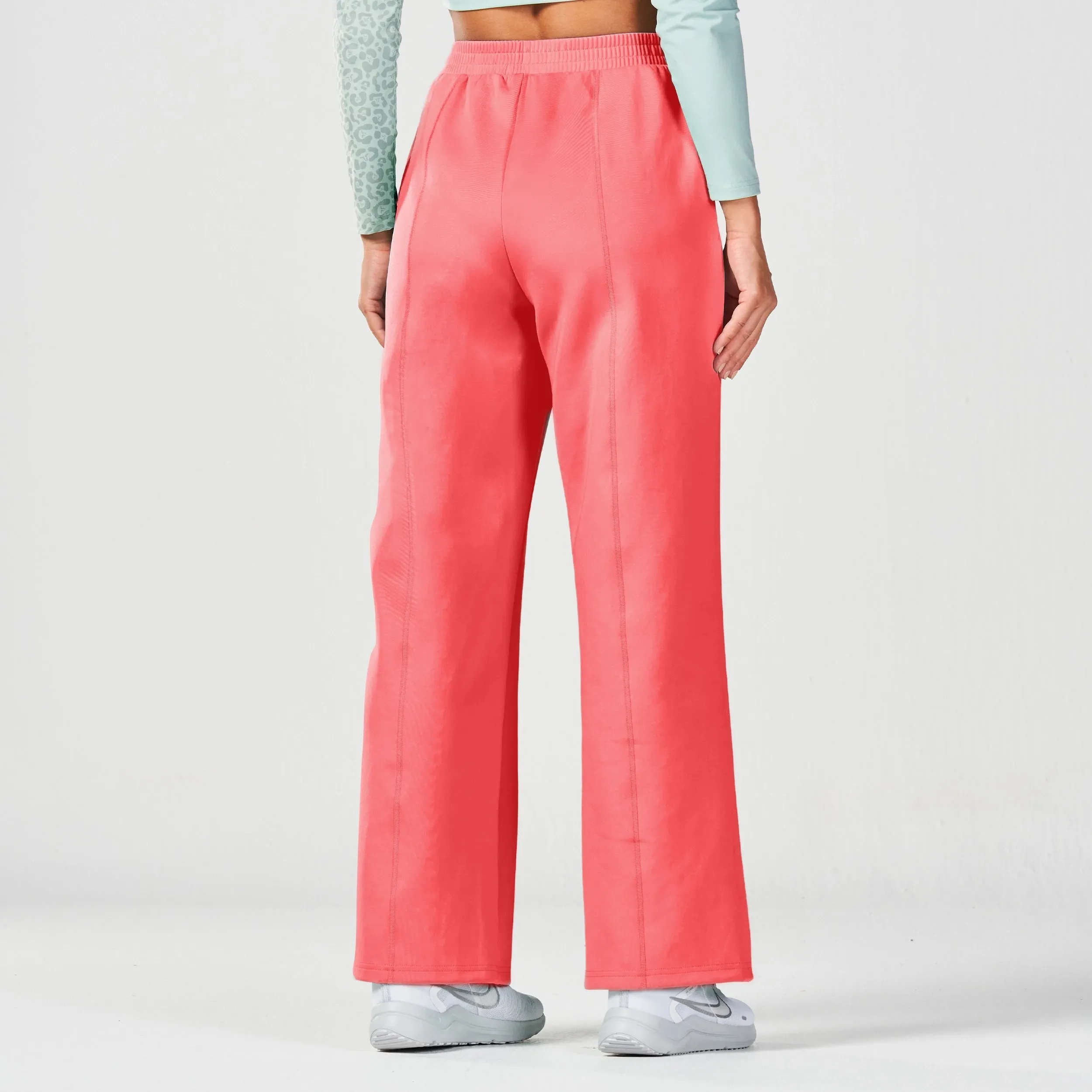Crossover Straight Pants - Cayenne