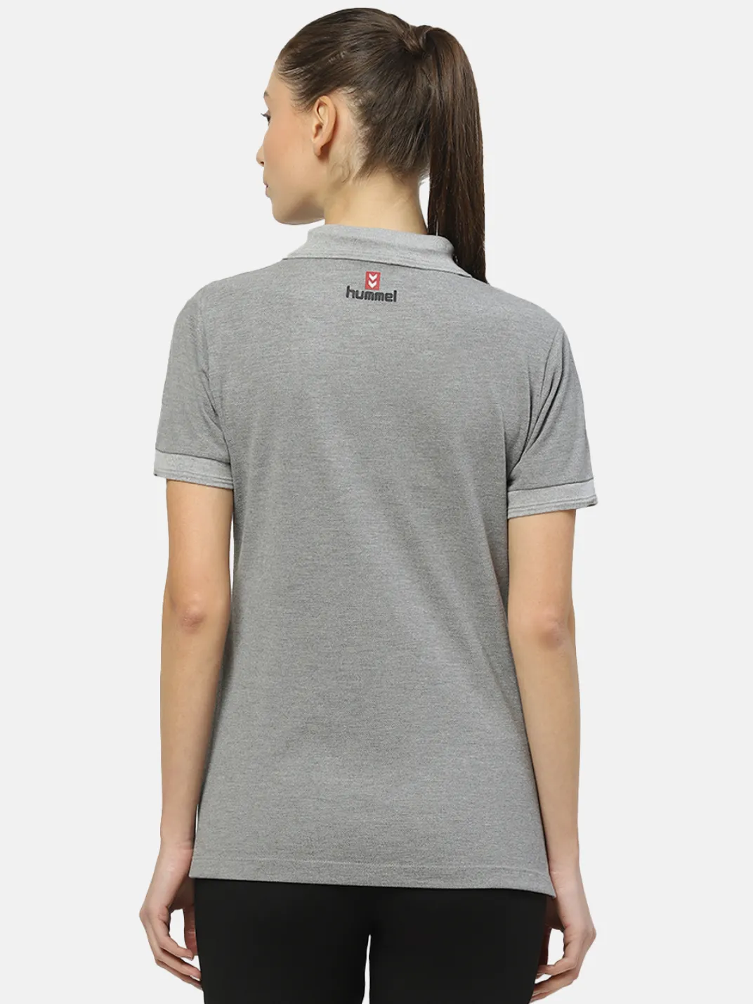 Hummel Kelci Womens Grey B2B Polo