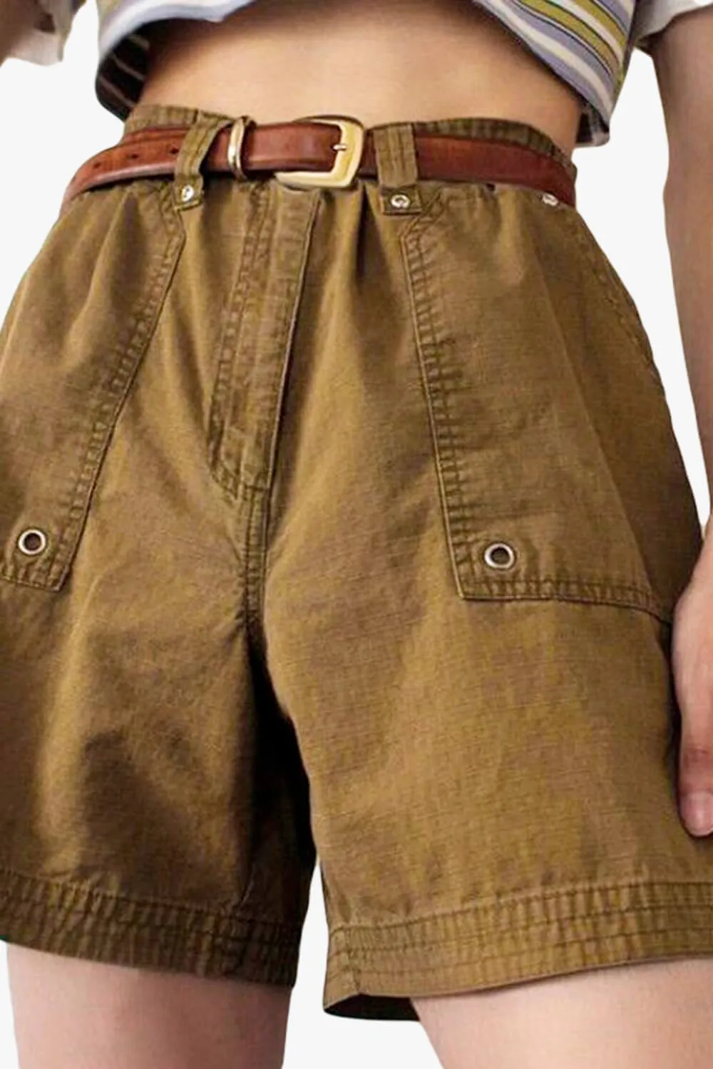 Light Brown Adventure Shorts
