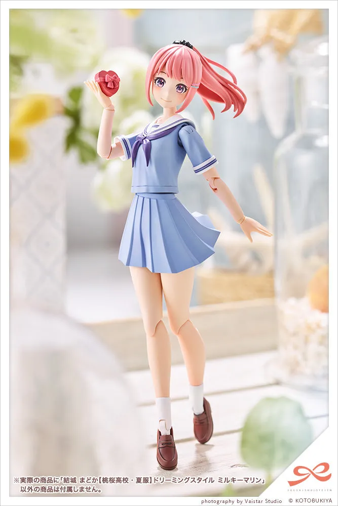 Madoka Yuki - Touou High School Summer Clothes - Dreaming Style Milky Marine
