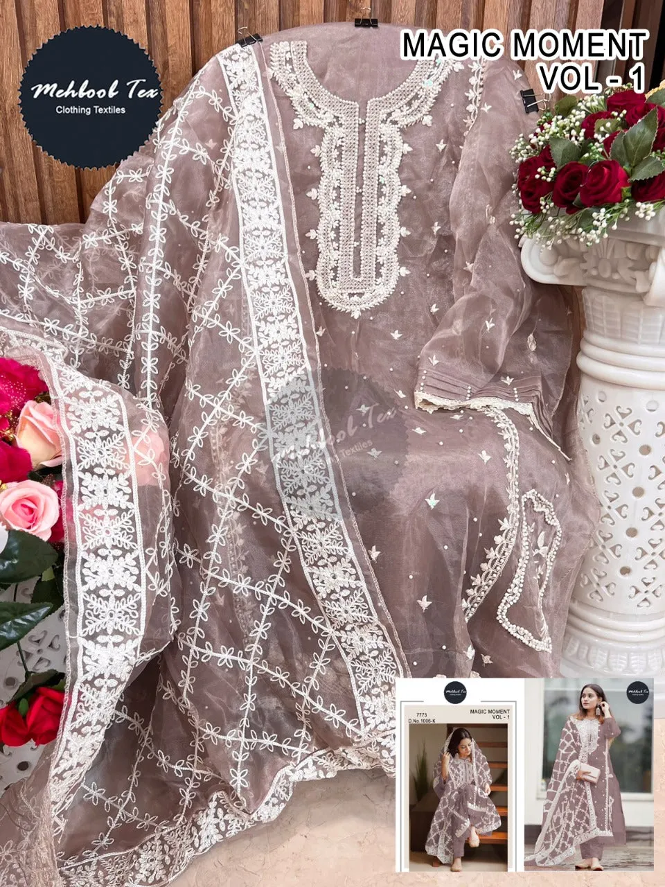 Occasion Wear Embroidery Suit D.no-1006