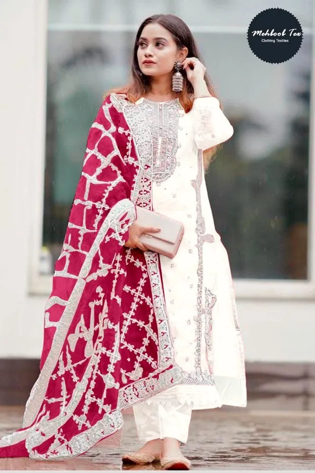 Occasion Wear Embroidery Suit D.no-1006