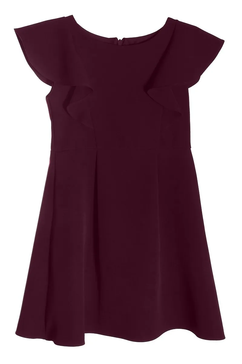 Princess Line Ruffle Girls Dress