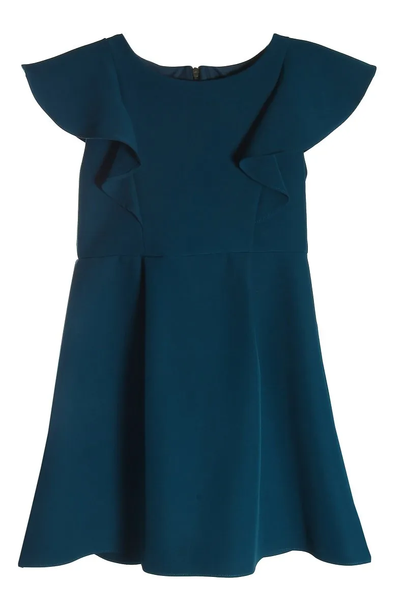 Princess Line Ruffle Girls Dress