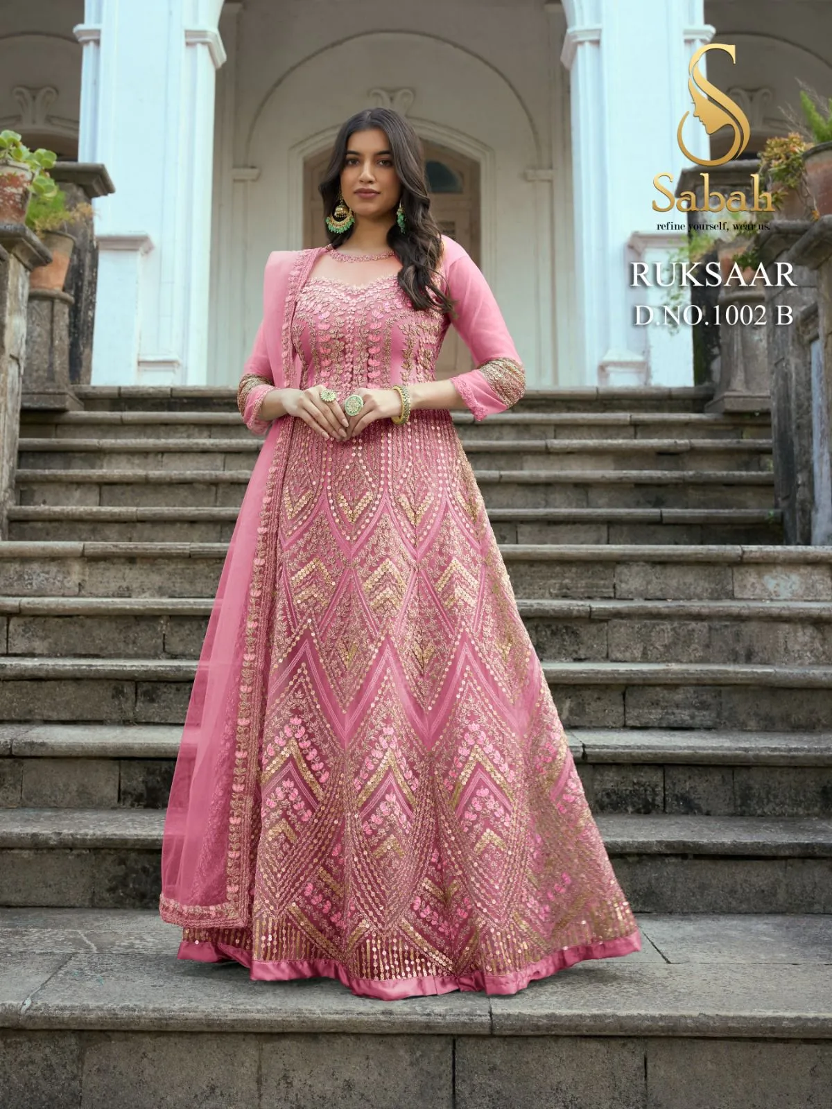 Sabah Ruksaar Wedding Wear Designer Salwar Suit Collection