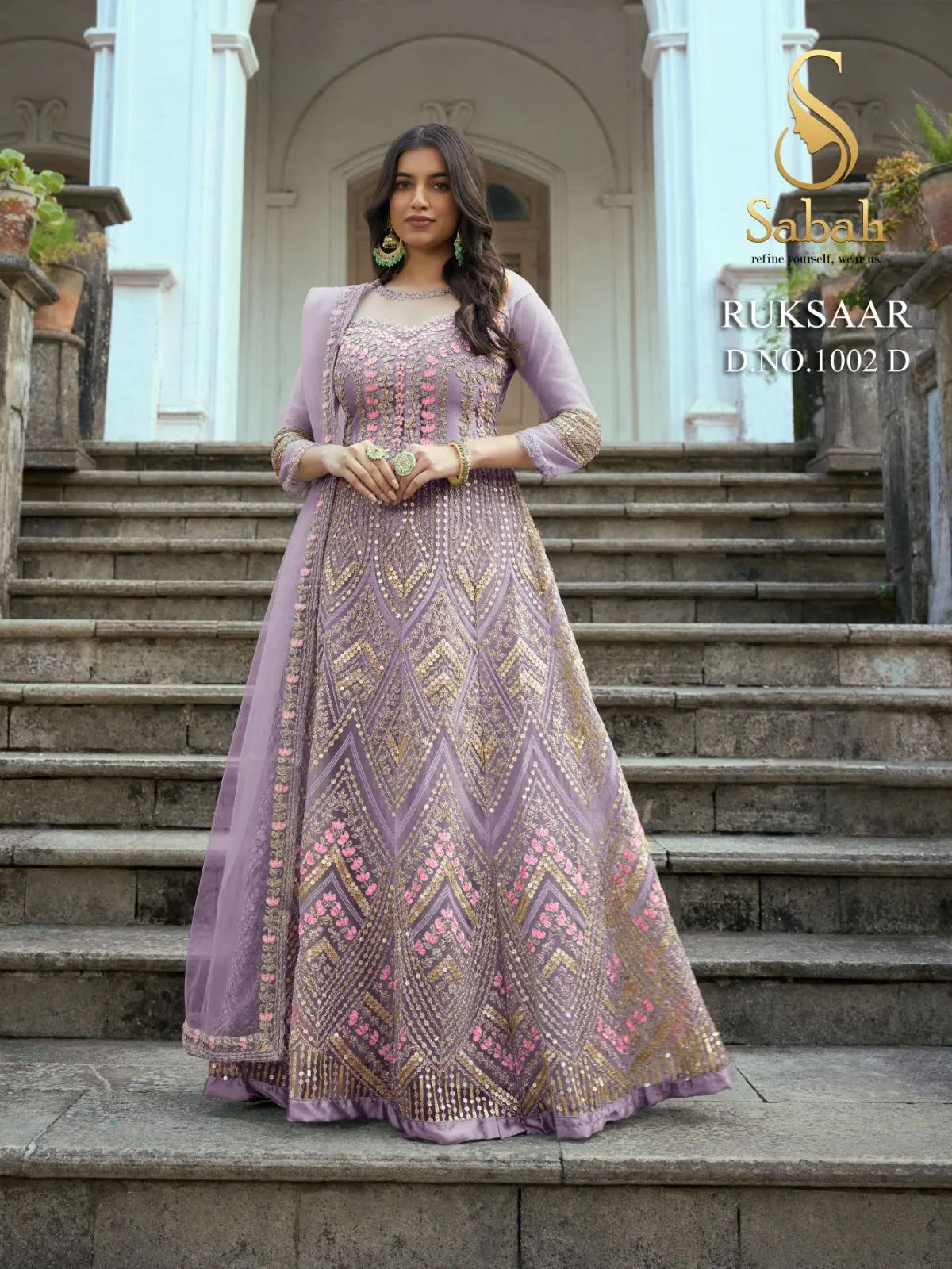 Sabah Ruksaar Wedding Wear Designer Salwar Suit Collection