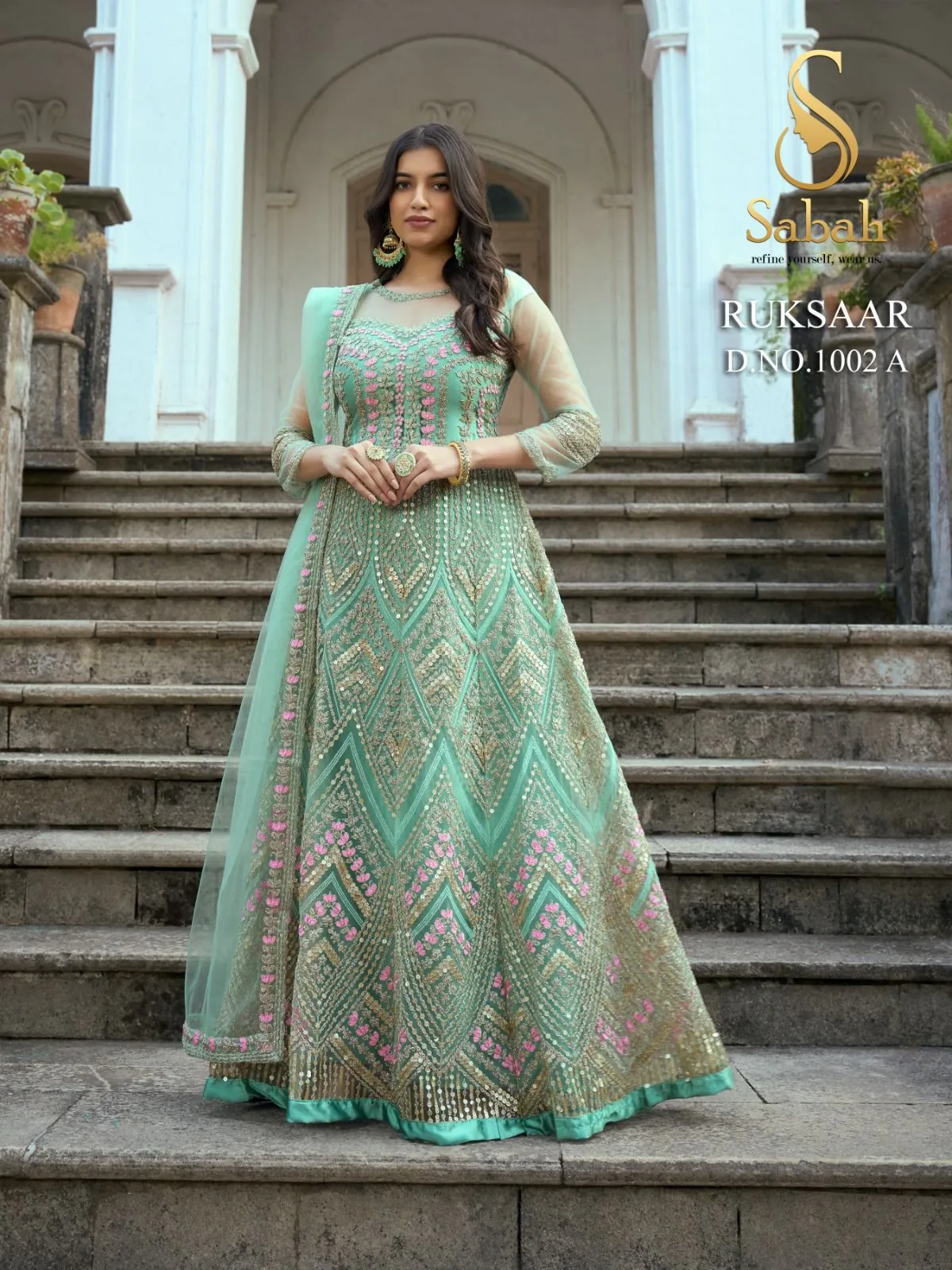Sabah Ruksaar Wedding Wear Designer Salwar Suit Collection