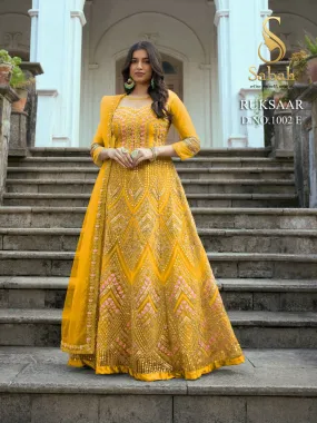 Sabah Ruksaar Wedding Wear Designer Salwar Suit Collection