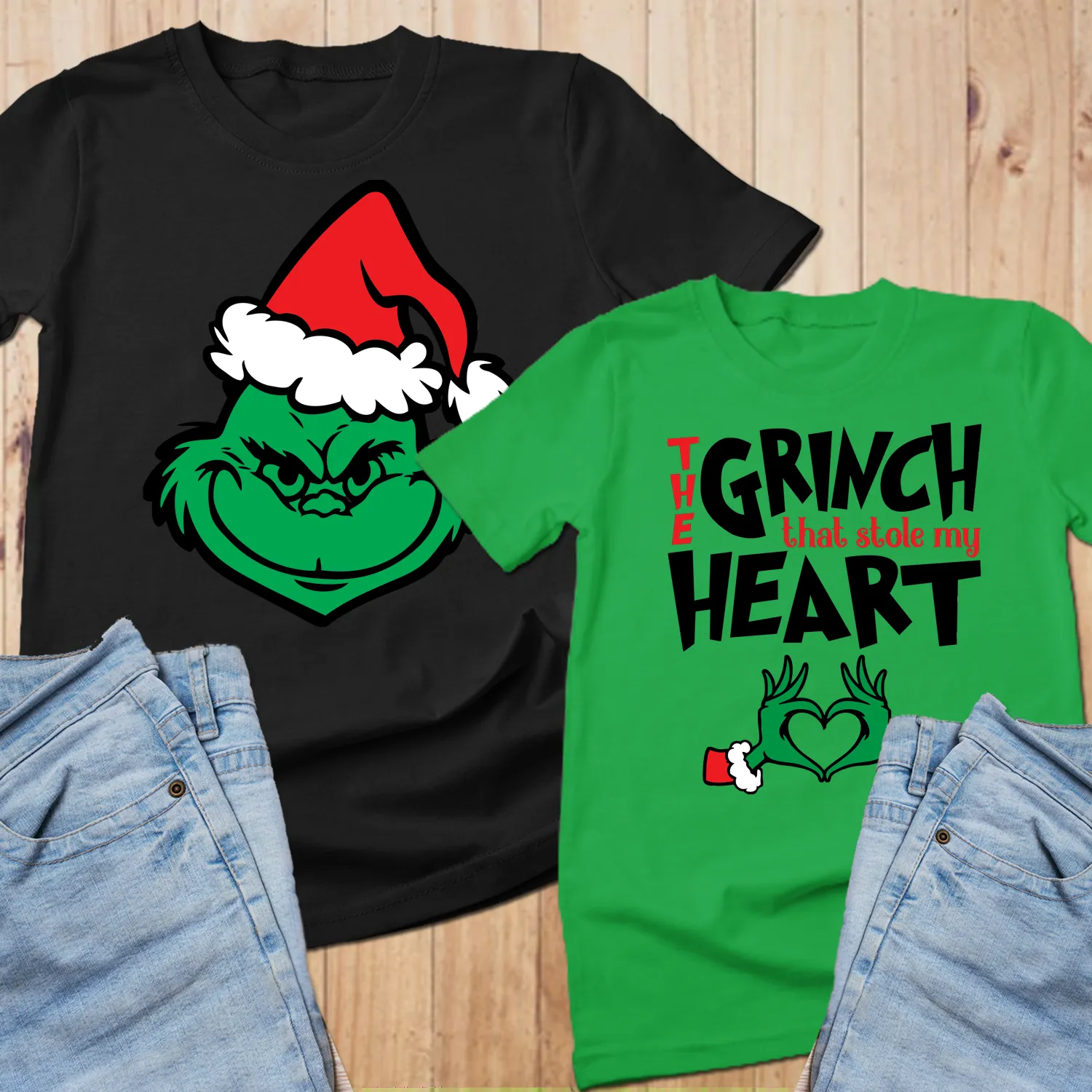 The Grinch that stole my heart t shirt/ sweatshirt, matching couple Christmas shirt, Christmas shirts couples